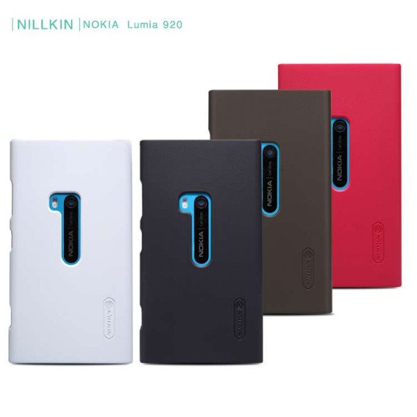 Чехол Nillkin Matte для Nokia Lumia 920 (+ пленка) (Черный) - ITMag