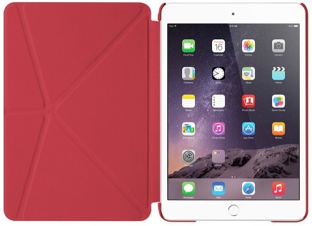 LAUT Origami Trifolio for iPad mini 4 Red (LAUT_IPM4_TF_R) - ITMag
