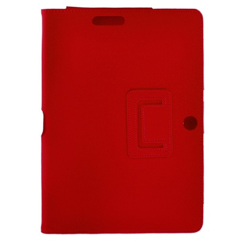 Чехол EGGO Asus TF201/TF300/TF700 (кожа, красный) - ITMag