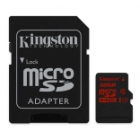 карта памяти Kingston 32 GB microSDHC class 10 UHS-I U3 + SD Adapter SDCA3/32GB