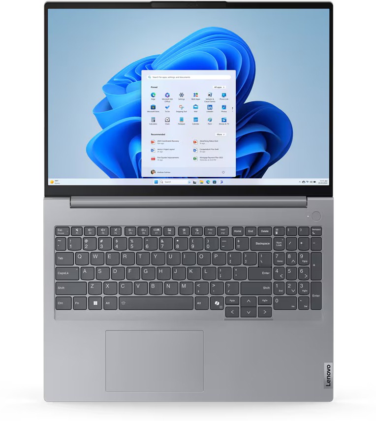 Купить Ноутбук Lenovo ThinkBook 16 G7 ARP Arctic Gray (21MV0032RA) - ITMag