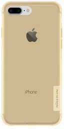TPU чехол Nillkin Nature Series для Apple iPhone 7 plus (5.5") (Золотой (прозрачный))