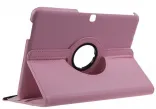 Кожаный чехол-книжка TTX (360 градусов) для Samsung Galaxy Tab 4 10.1 (Розовый)