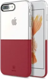 Чехол Baseus Half to Half Case For iphone7 Plus Wine red (WIAPIPH7P-RY09)