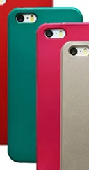 TPU чехол Mercury iJelly Metal series для Apple iPhone 5/5S/SE (Зеленый)