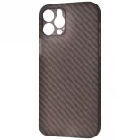 Memumi Carbon Ultra Slim Case (PC) iPhone 12 Pro (dark gray)