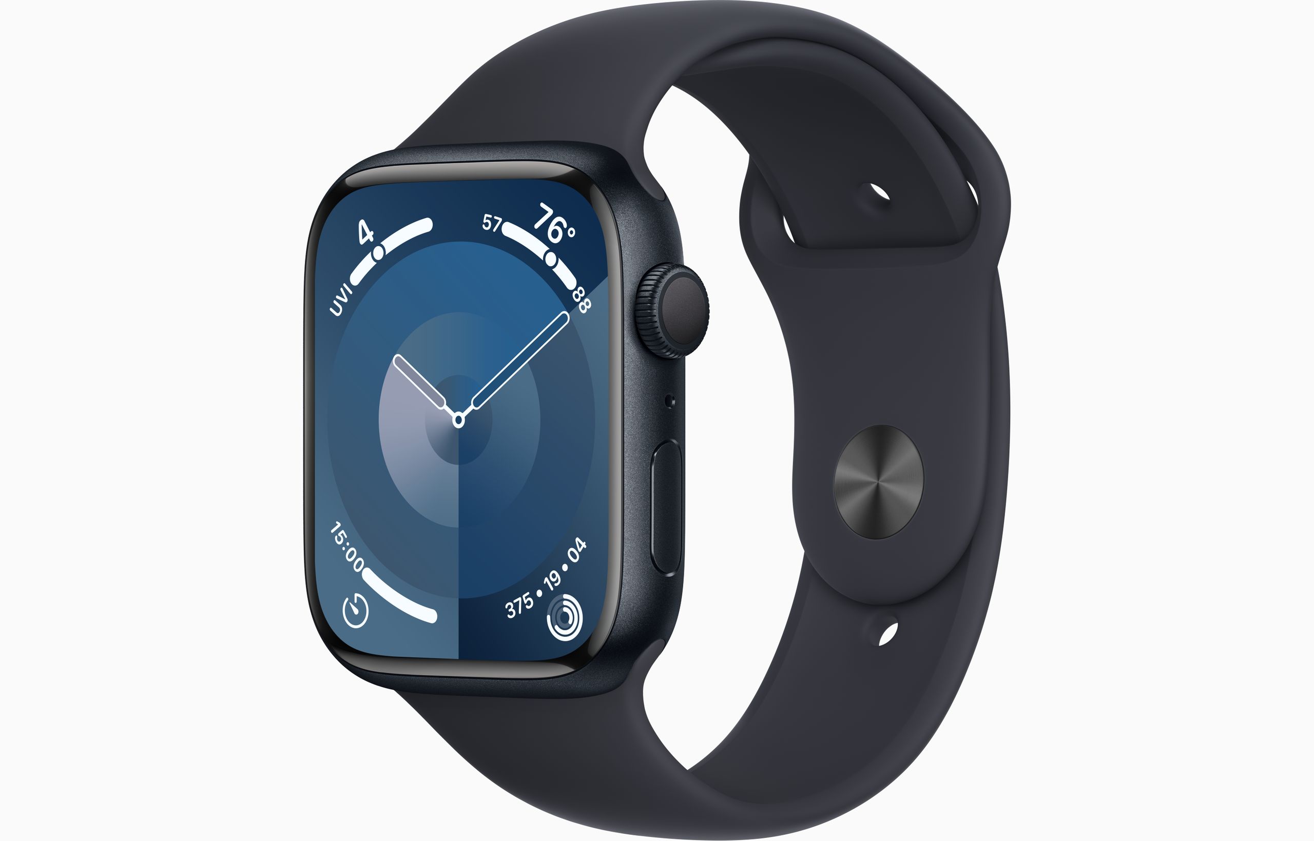 

Apple Watch Series 9 GPS 41mm Midnight Aluminum Case w. Midnight Sport Band - S/M (MR8W3)