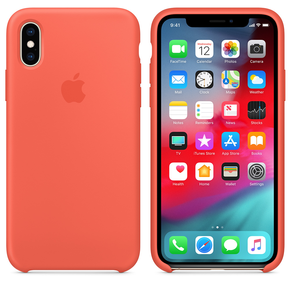 Apple iPhone XS Max Silicone Case - Nectarine (MTFF2) - ITMag