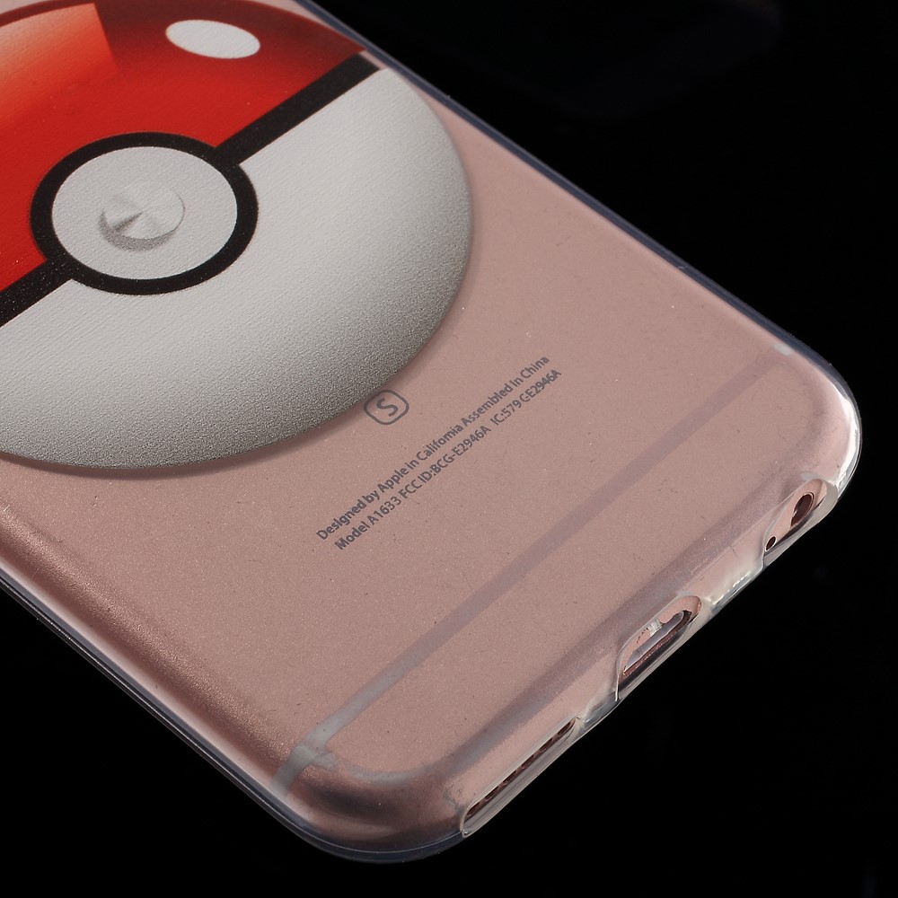 TPU чехол EGGO Pokemon Go для iPhone 6/6S (Poke Ball (прозрачный)) - ITMag
