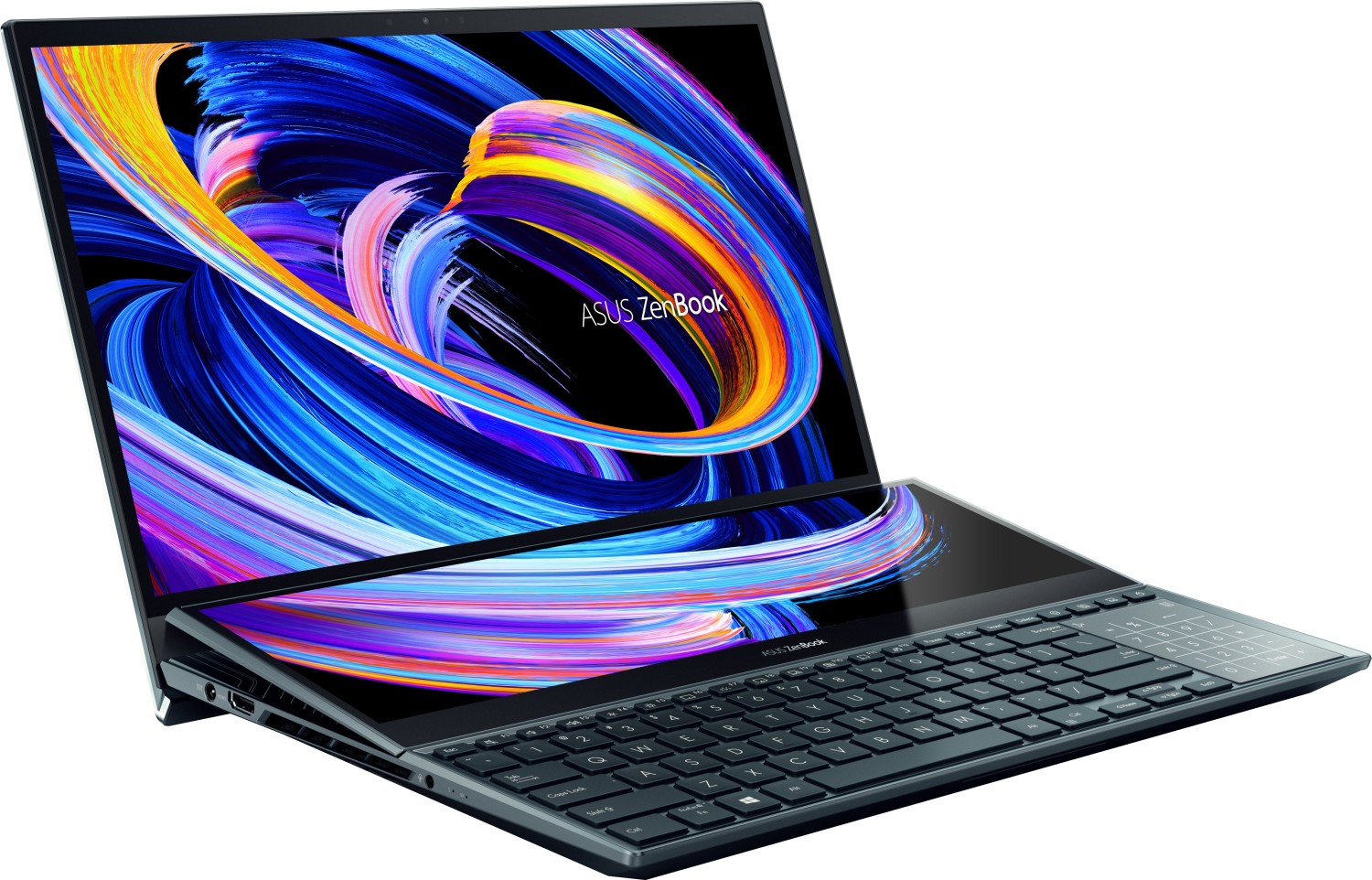 Купить Ноутбук ASUS Zenbook Pro Duo 15 OLED UX582ZM Celestial Blue (UX582ZM-KY082X, 90NB0VR1-M005U0) - ITMag