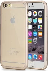 Пластиковая накладка Rock Infinite Series для Apple iPhone 6/6S (4.7") (Золотой / Gold)