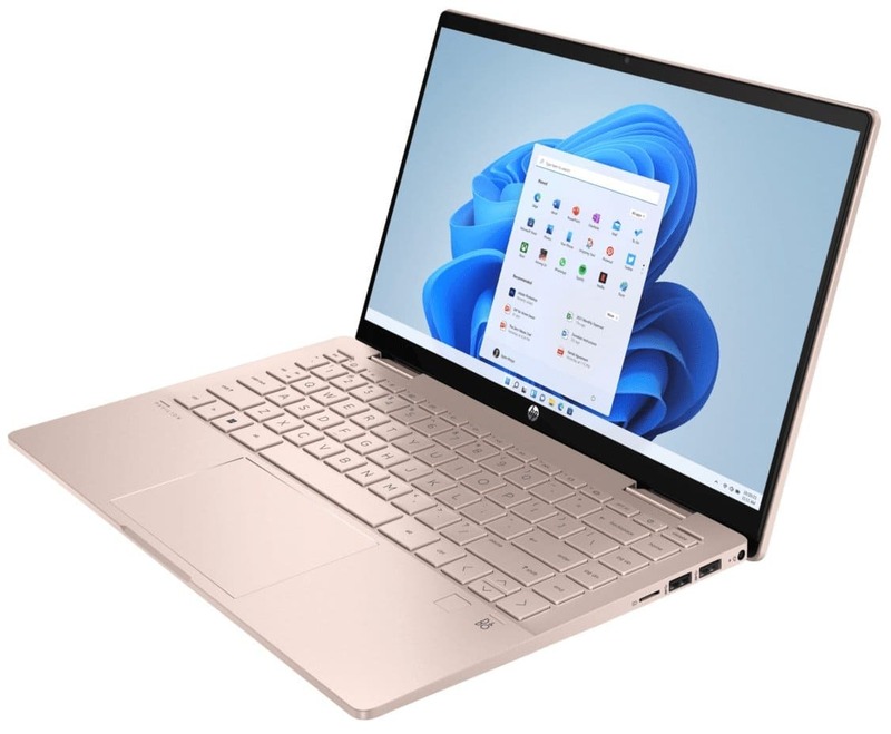 Купить Ноутбук HP Pavilion x360 14-ek1006ua Pale Rose Gold (832S7EA) - ITMag