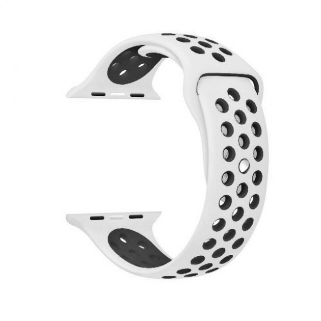 Ремешок Apple Watch Sport Nike+ 42 mm/44 mm (white/black) - ITMag