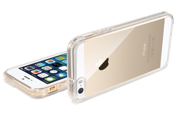Пластиковая накладка SGP iPhone 5S/5 Case Ultra Hybrid Crystal Clear (SGP10639) - ITMag
