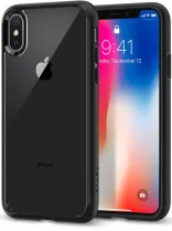 Spigen Case Ultra Hybrid for iPhone X Matt Black (057CS22129)