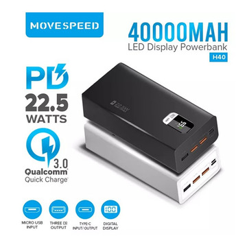 Movespeed H40 40000 mAh 22.5W (H40-22W) - ITMag