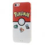 Пластиковая накладка EGGO Pokemon Go для iPhone 5/5S/SE (Pokeball and Pocket Monsters)