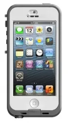 Чехол Lifeproof iPhone 5/5S nuud case white/clear