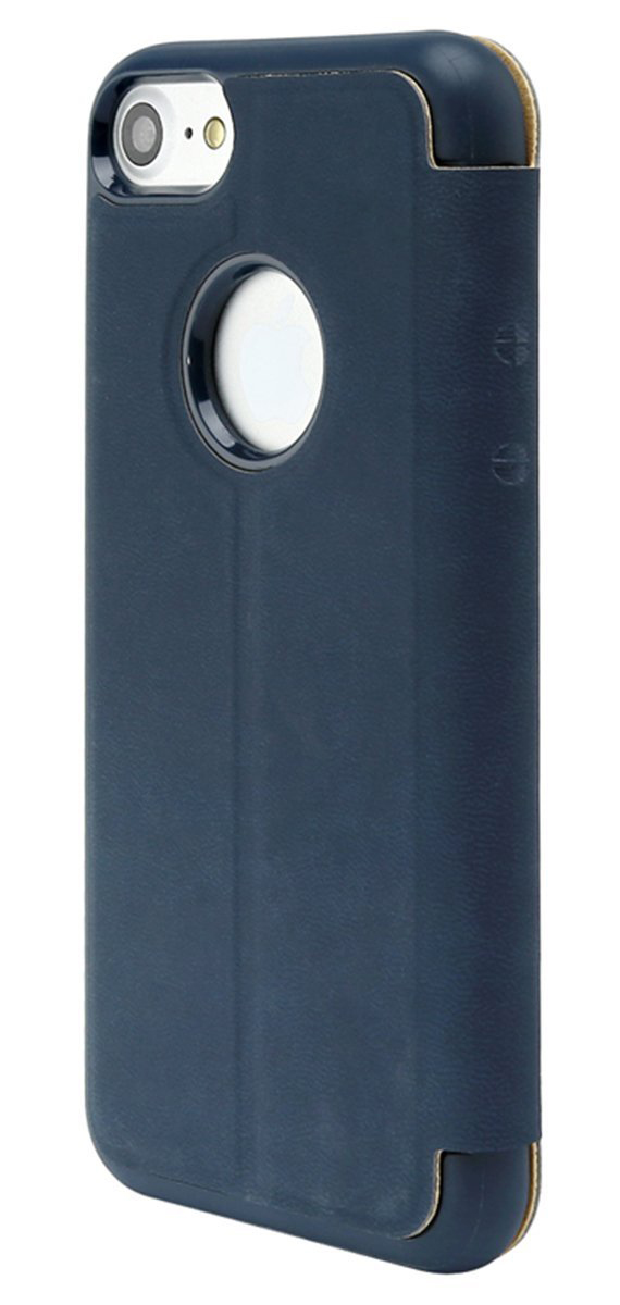 Чехол Baseus Simple Series Leather Case iPhone 7 Dark Blue (LTAPIPH7-SM15) - ITMag