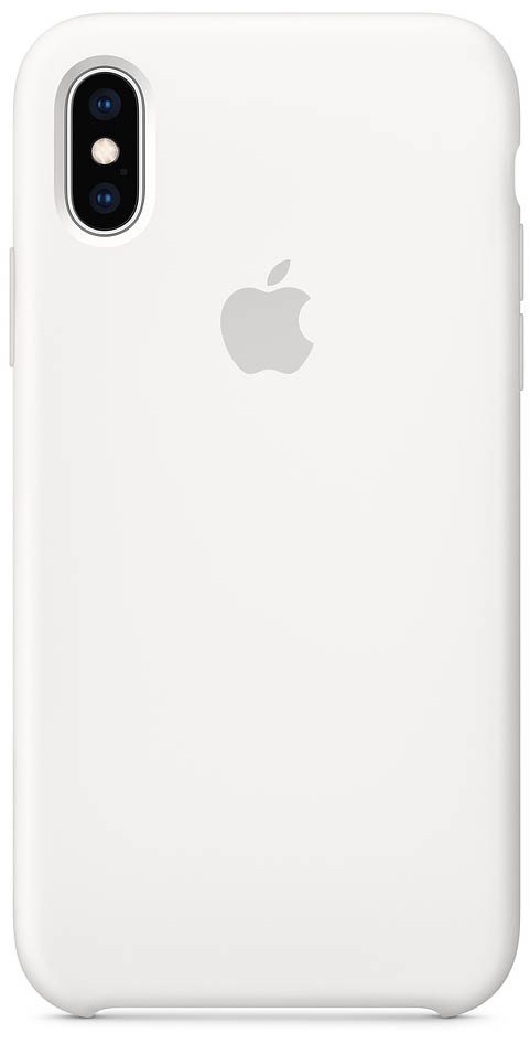 Apple iPhone XS Max Silicone Case - White (MRWF2) - ITMag