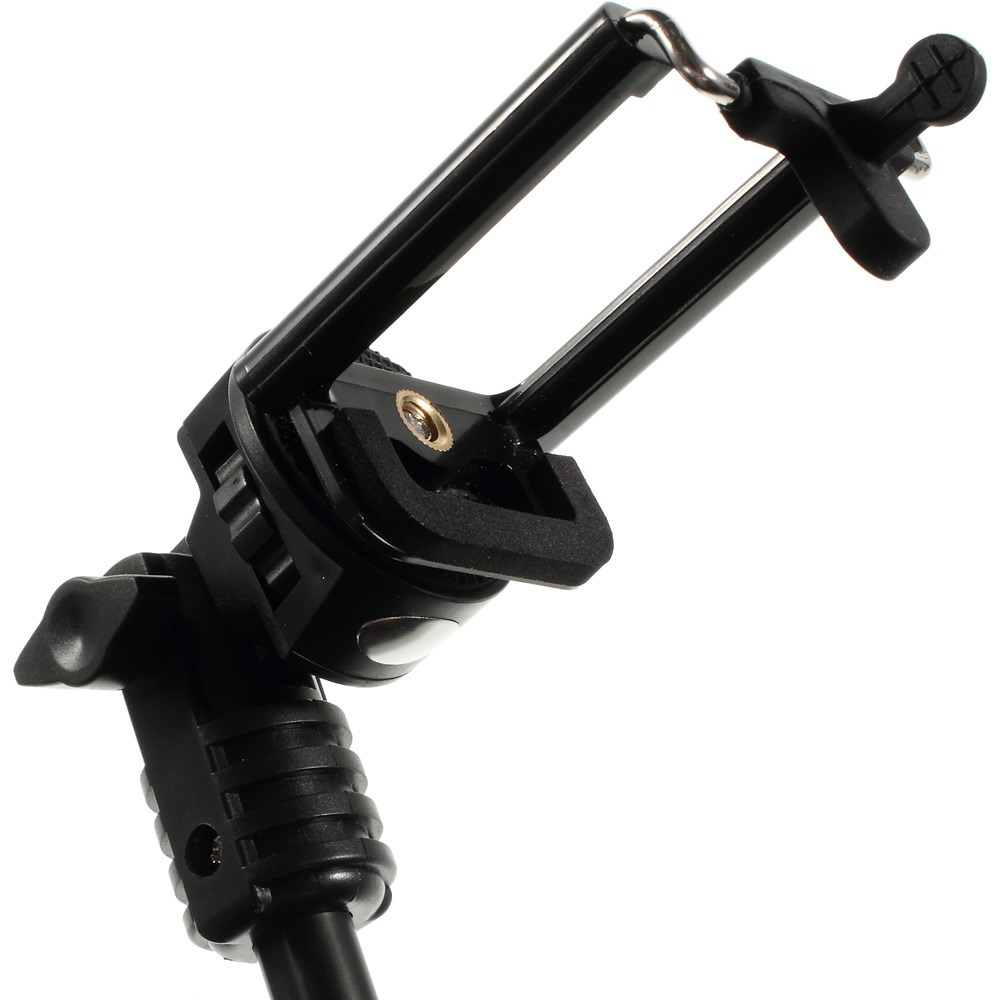 Selfie Stick EGGO with Bluetooth Remote Camera Shooting  - Black - ITMag