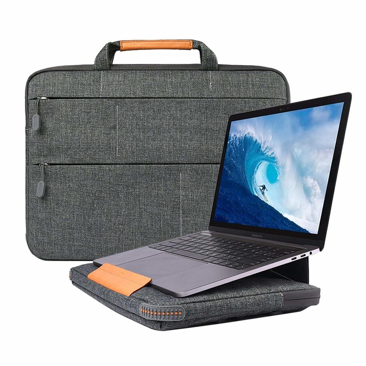 Сумка для ноутбука WIWU Smart Stand Sleeve MacBook 15,4 Grey - ITMag