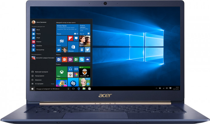 Купить Ноутбук Acer Swift 5 SF514-53T Blue (NX.H7HEU.008) - ITMag