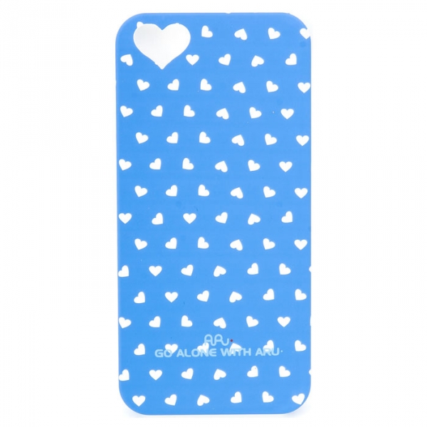 Чехол ARU для iPhone 5S Hearts Blue - ITMag