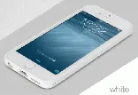 TPU+PC чехол Rock Enchanting Series для Apple iPhone 6 Plus/6S Plus (5.5") (Белый / White)