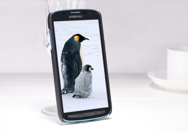 Чехол Nillkin Matte для Samsung i9295 Galaxy S4 Active  (+ пленка) (Черный) - ITMag