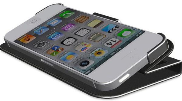Чехол Macally SCASEB-P5 для iPhone 5/5S/SE (Черный) - ITMag