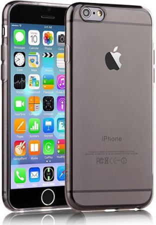 Чехол Devia для iPhone 6/6S Naked Smoky Black - ITMag