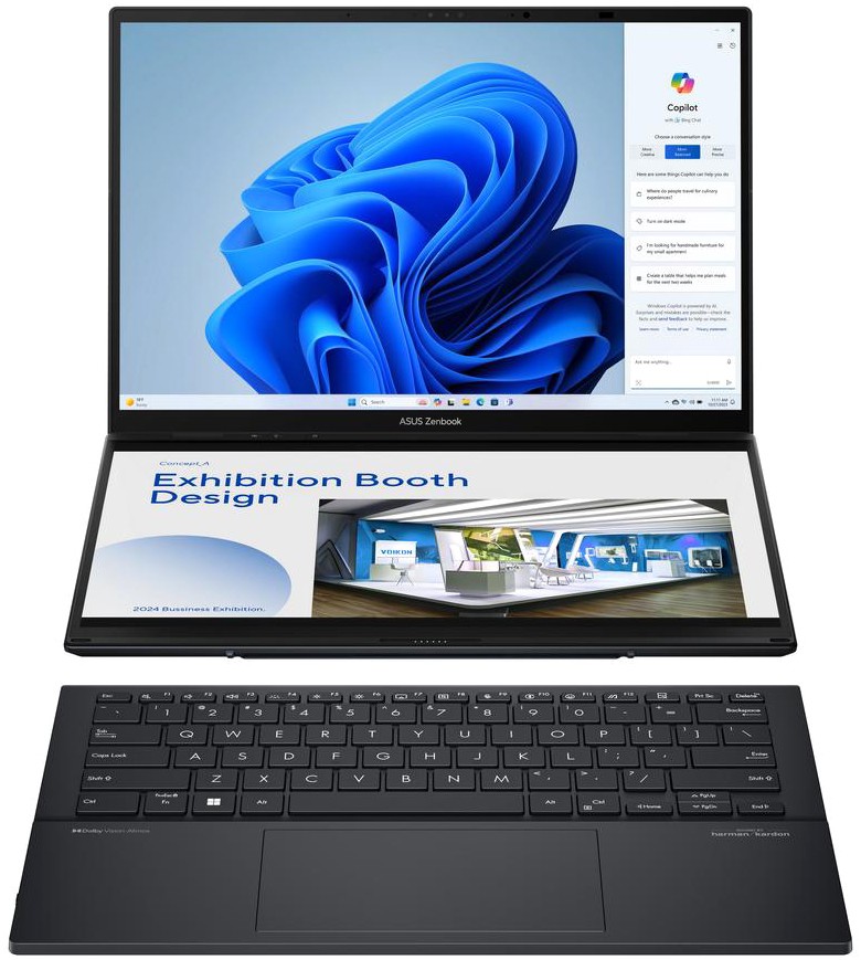 Купить Ноутбук ASUS Zenbook DUO UX8406MA (UX8406MA-PZ050W) - ITMag