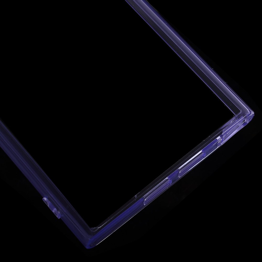 Пластиковая накладка EGGO для Xiaomi MI-3 (Прозрачная/Фиолетовая) - ITMag