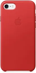 Apple iPhone 7 Leather Case - (PRODUCT)RED MMY62