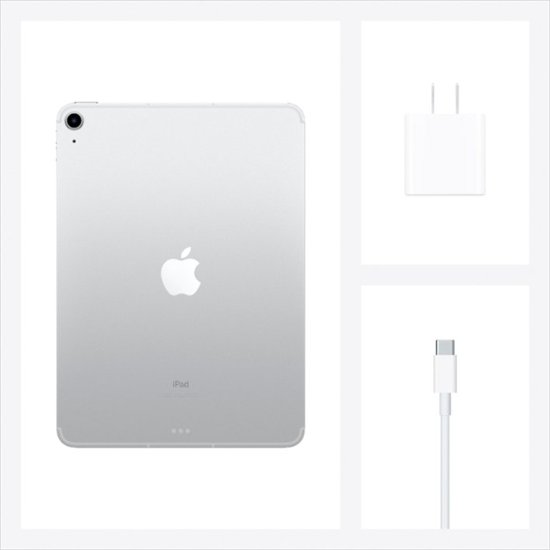 Apple iPad Air 2020 Wi-Fi 64GB Silver (MYFN2) - ITMag
