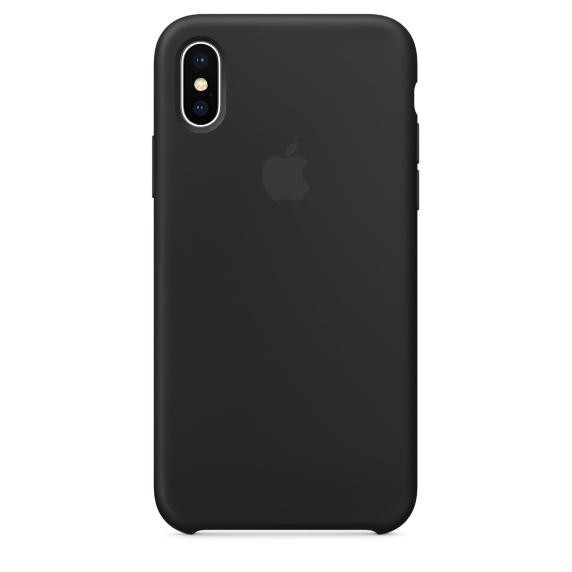 Apple iPhone X Silicone Case - Black (MQT12) - ITMag