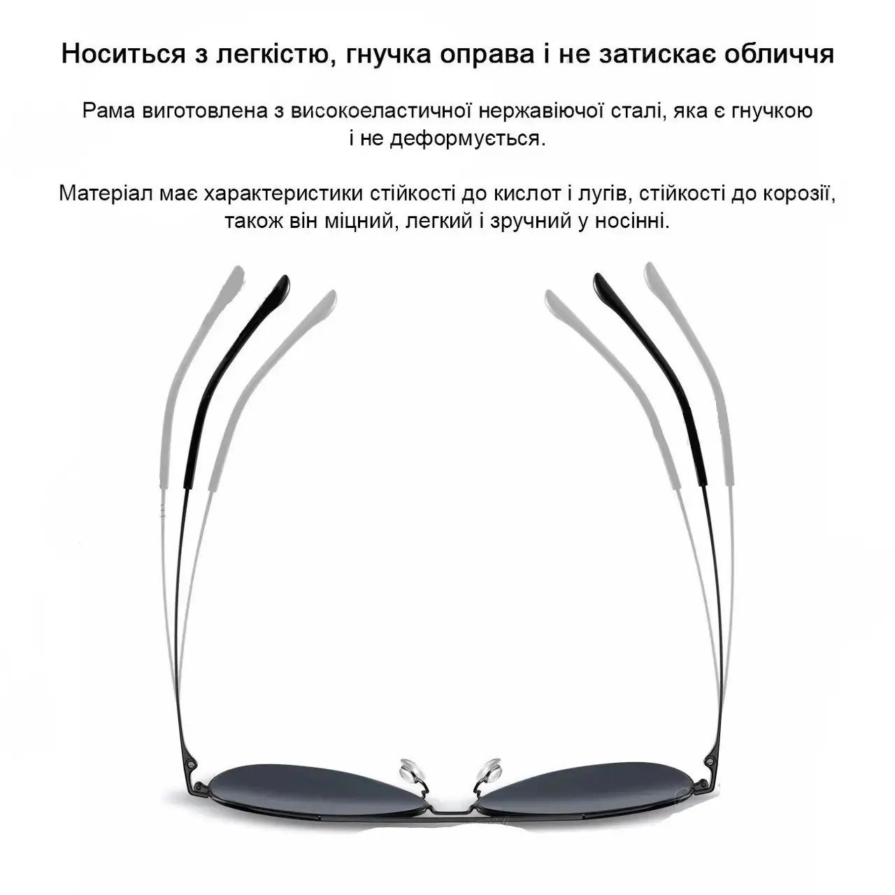 Очки Xiaomi Mijia Nylon Polarized Sunglasses Gray (BHR7440CN) - ITMag