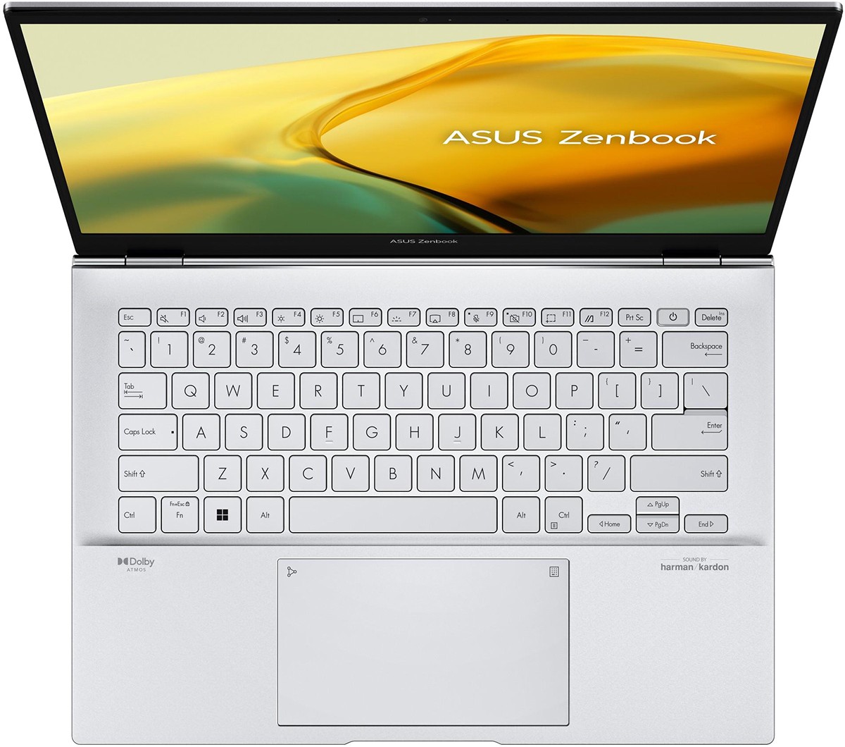 Купить Ноутбук ASUS ZenBook 14 UX3402VA Foggy Silver (UX3402VA-KP695, 90NB10G6-M012J0) - ITMag