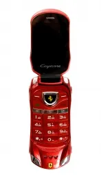 Телефон-раскладушка Ferrari на 2-Sim Red