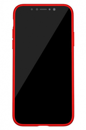 TPU чехол Baseus Suthin Case для Apple iPhone X (5.8") (Красный) (ARAPIPHX-SB09) - ITMag