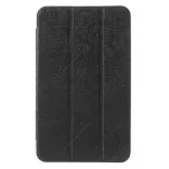 Чехол EGGO Silk Texture Leather Case для Asus Memo Pad 7 ME176 with Tri-fold Stand (Черный/Black)