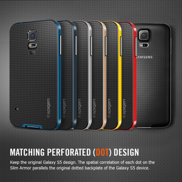 Чехол SGP Neo Hybrid Series для Samsung G900 Galaxy S5 (Красный / Dante Red) - ITMag