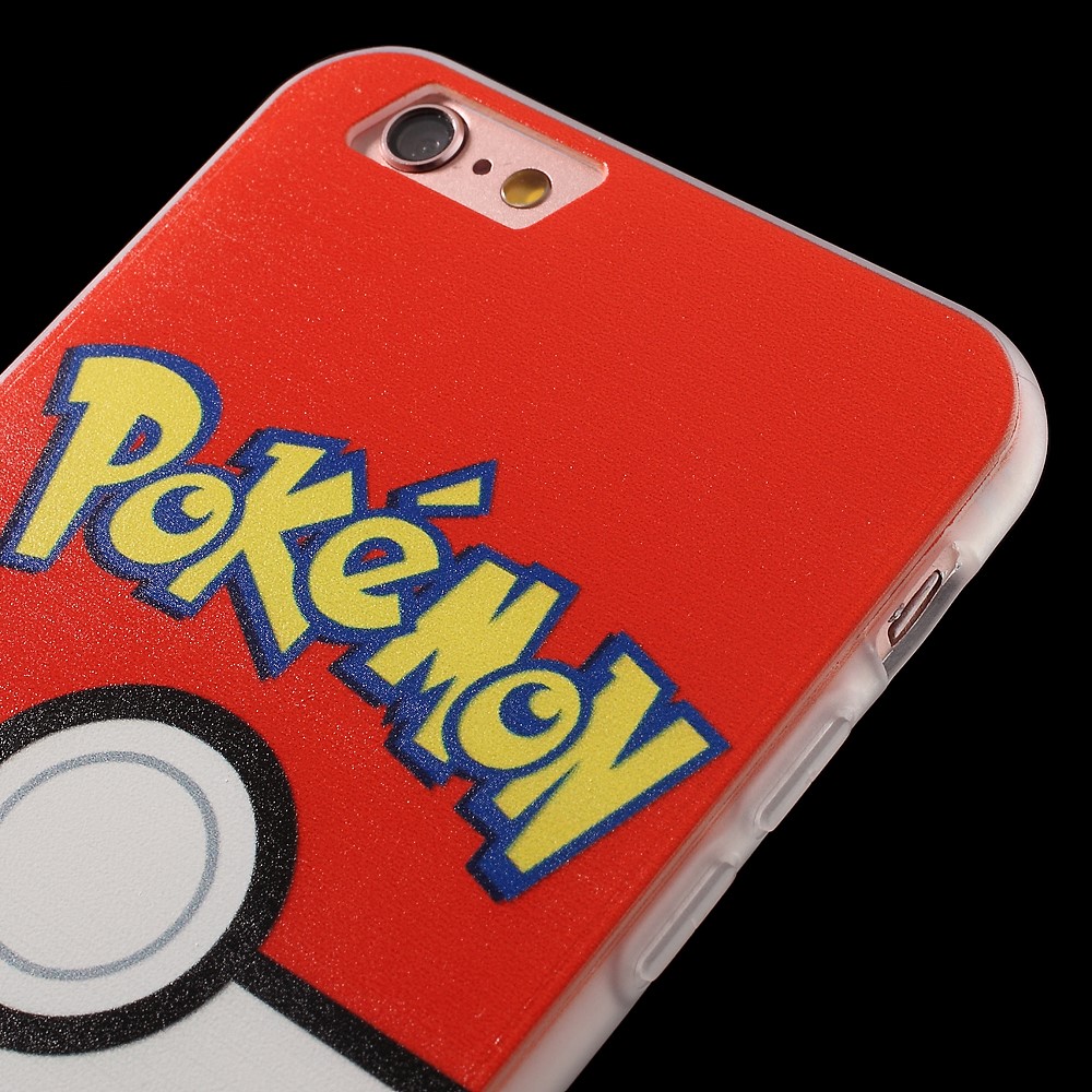 TPU чехол EGGO Pokemon Go для iPhone 6/6S (Pokeball and Pocket Monsters) - ITMag