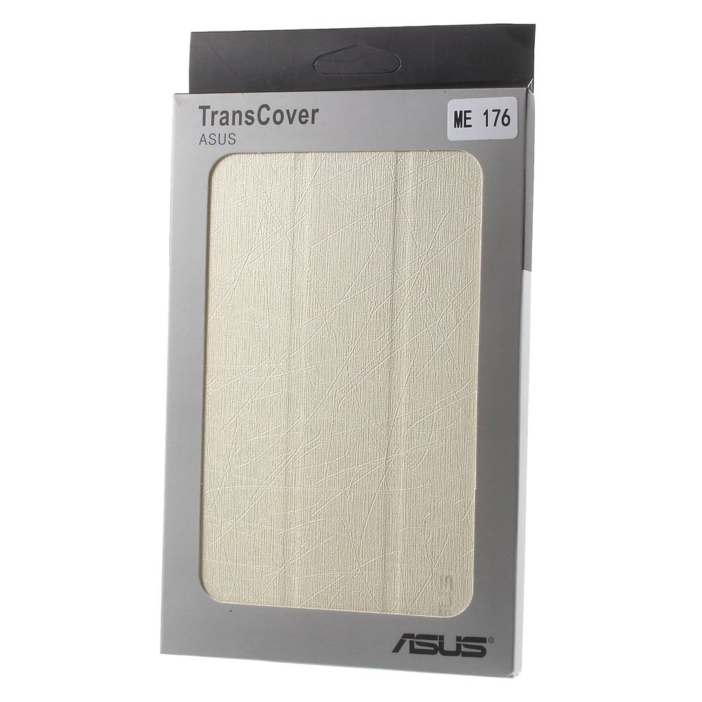 Чехол EGGO Silk Texture Leather Case для Asus Memo Pad 7 ME176 with Tri-fold Stand (Белый/White) - ITMag