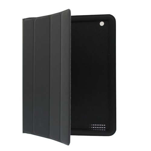 Чехол EGGO ультратонкий для iPad 2 Smart Cover (полиуретан, черный) - ITMag