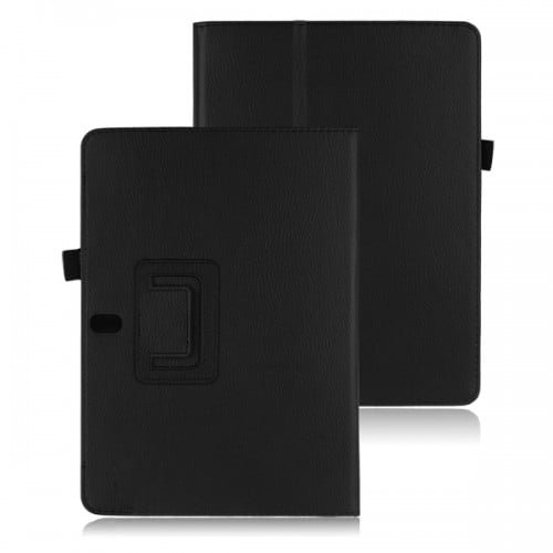 Кожаный чехол-книжка TTX с функцией подставки для Samsung Galaxy Note 10.1(2014) (Черный) - ITMag