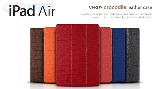 Чехол Verus Crocodile Leather Case for iPad  Air (Pink) - ITMag