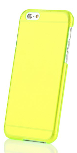 Пластиковая накладка EGGO для iPhone 6/6S - Yellow Green - ITMag
