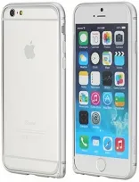 Металлический бампер Rock Arc Slim Guard для Apple iPhone 6/6S (4.7") (Серебряный / Silver)